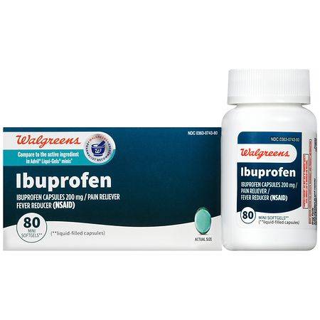 Walgreens Ibuprofen Mini Softgels