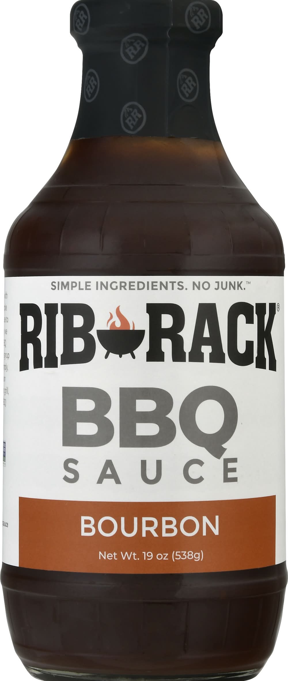 Rib Rack Gluten Free Bourbon Bbq Sauce (19 oz)