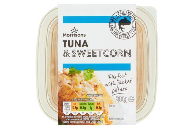Morrisons Tuna & Sweetcorn Sandwich Filler