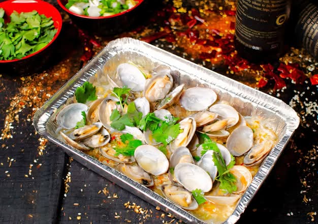 Foil Clam Rice Noodle 锡纸花甲粉
