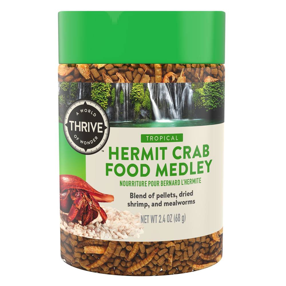 Thrive Hermit Crab Food Medley (Size: 2.4 Oz)