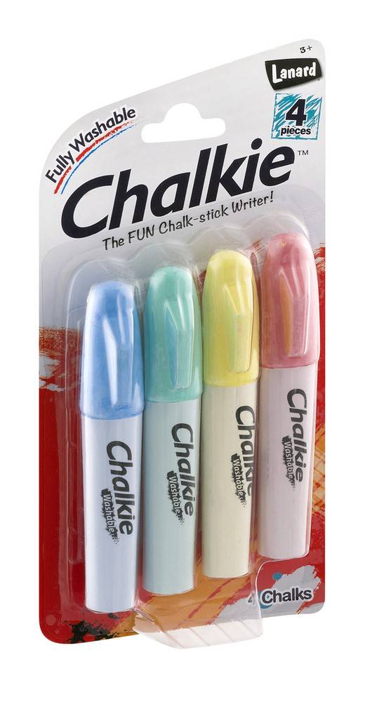 Chalkie Chalk-Stick Writers (4 ct)