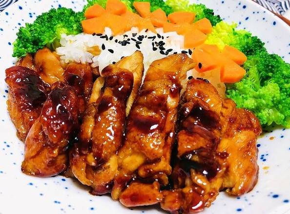 Teriyaki Chicken Don 日式照焼鵊排饭