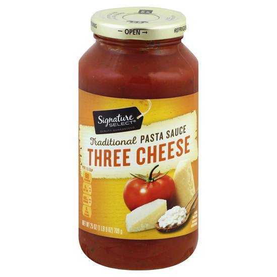 Signature Select Traditional Pasta Sauce (three cheese)