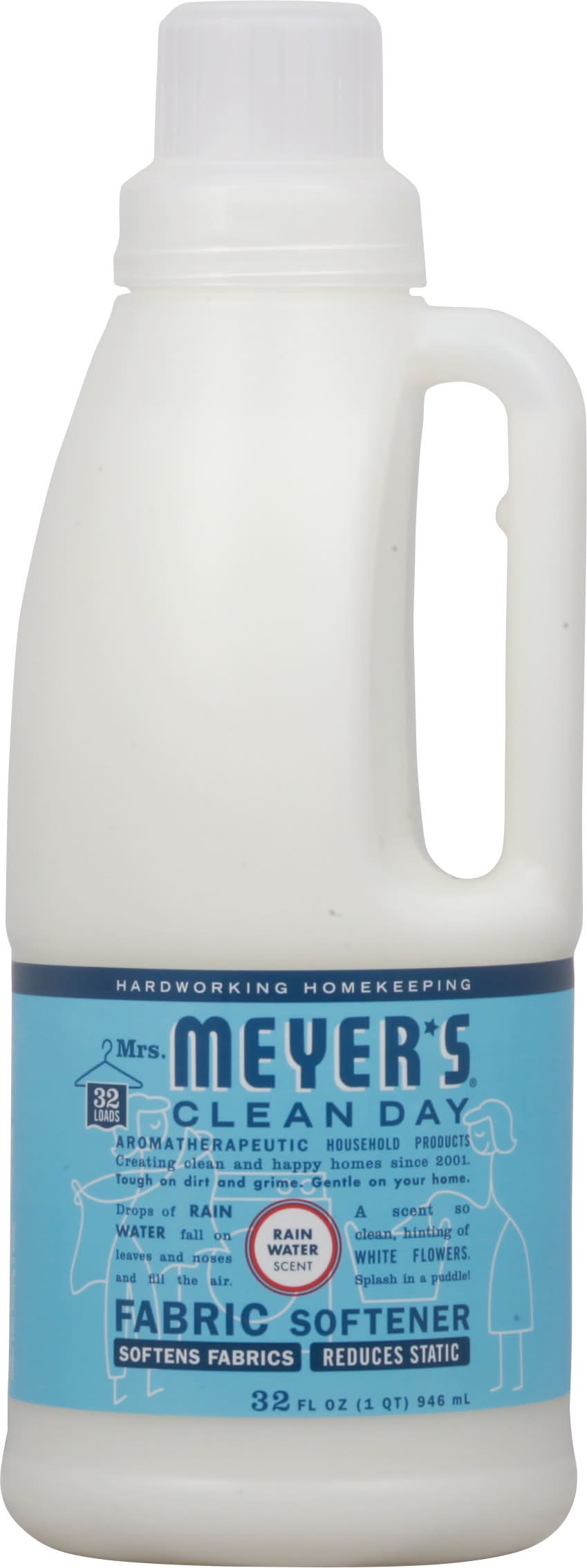 Mrs. Meyer's Clean Day Rain Water Scent Fabric Softener (32 fl oz)
