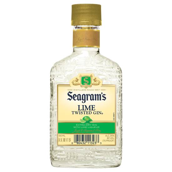 Seagram's Gin Twisted Lime (750ml bottle)