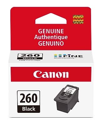 Canon PG-260 Black Standard Yield Ink Cartridge (3707C001)