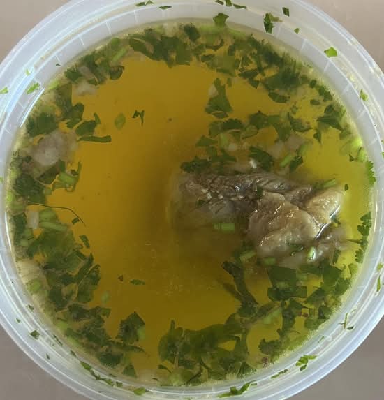 Beef rib soup large/ caldo costilla grande