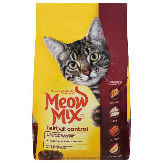 Meow Mix Hairball Control Dry Cat Food (50.4 oz)