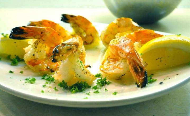 Crevettes grillées / Grilled shrimps