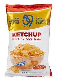 On The Run Ketchup Chips 140G