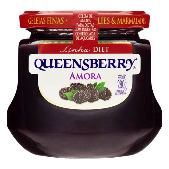 Queensberry geleia de amora diet