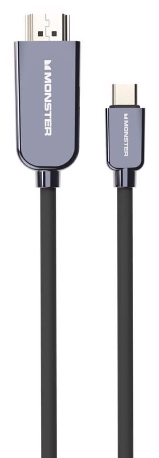 Monster Energy Just Hook It Up Usb Type C Plug To Hdmi Adapter 1 Pk