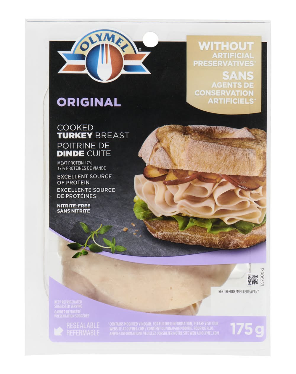 Olymel poitrine de dinde cuite originale - original cooked turkey breast