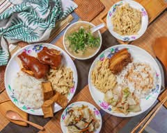 通運豬腳控肉飯 肉羹湯