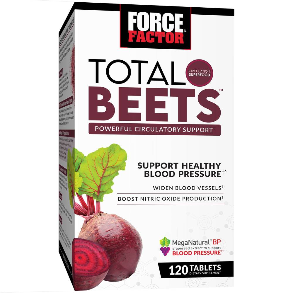 Force Factor Total Beets Tablets (120 ct)