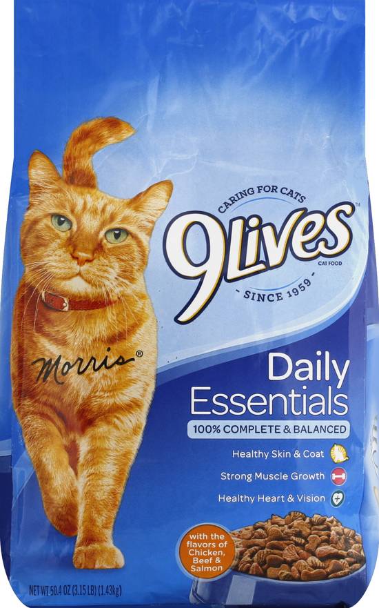 9Lives Daily Essentials Complete & Balanced Dry Cat Food
