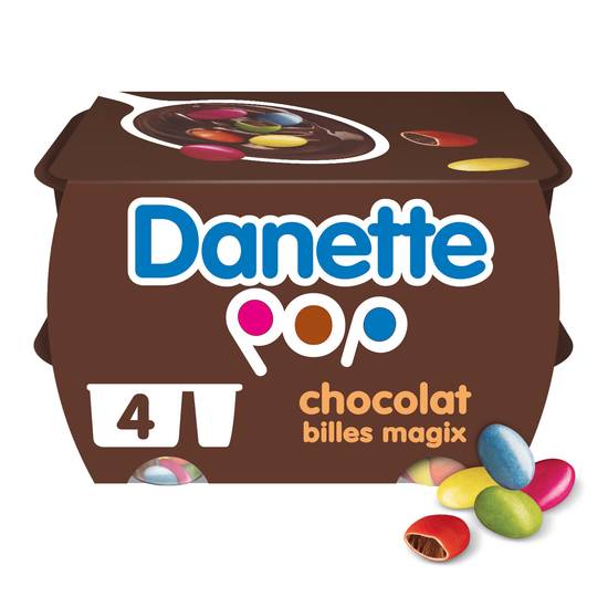 Danette - Pop crème dessert billes (chocolat)