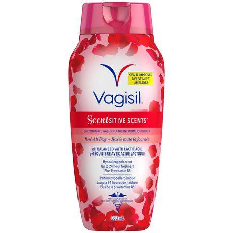 Vagisil Scentsitive Scents All Day Daily Intimate Wash(Rose)