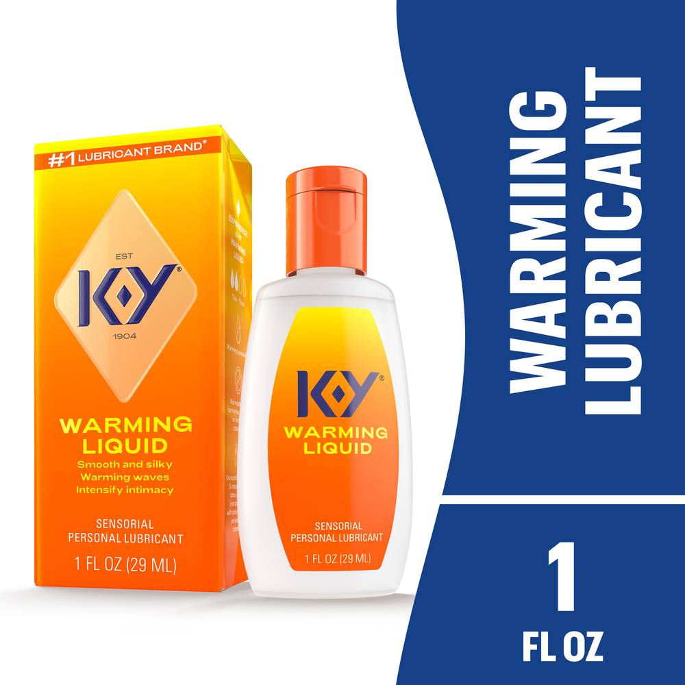K-Y Warming Personal Water Based Lubricant (1 oz)
