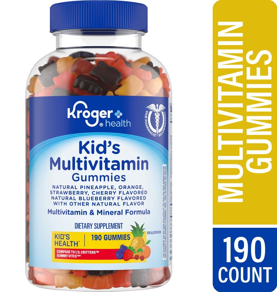 Kroger® Mixed Flavor Kid's Multivitamin Gummies