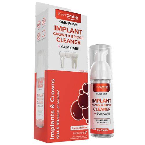 EverSmile OmniFoam Implant Crown & Bridge Cleaner + Gum Care - 1.69 fl oz