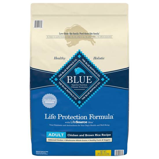 Blue Buffalo Life Protection Chicken and Brown Rice Dog Food (38 lbs)