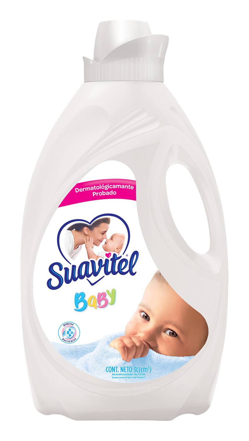 Suavitel · Baby acondicionador antibacterial de telas (3 L)
