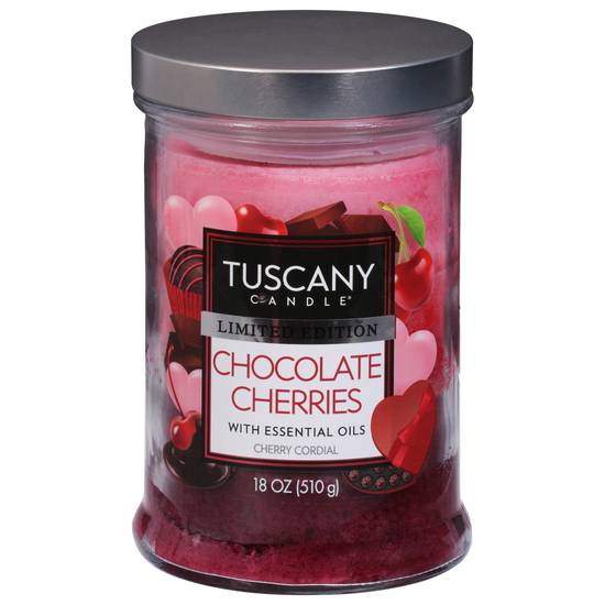Tuscany Candle Cherry Cordial Chocolate Cherries Candle
