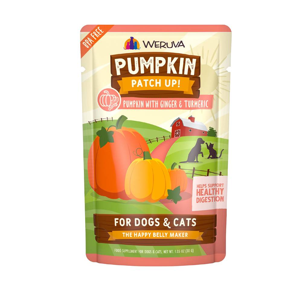 Weruva Patch Up! Food Supplement For Cats and Dogs (pumpkin-ginger-turmeric)