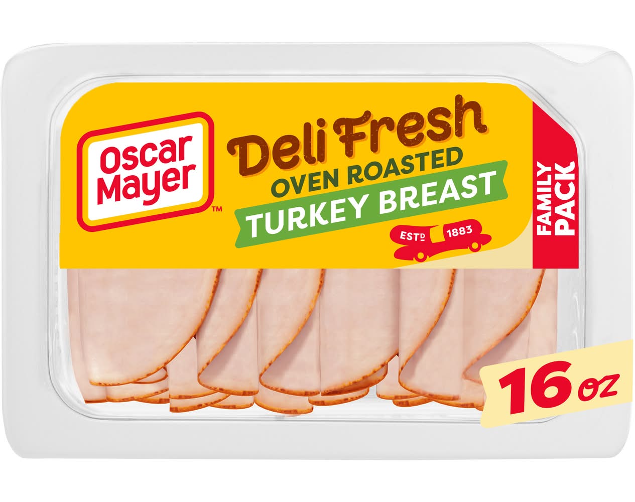Oscar Mayer Deli Fresh Oven Roasted Turkey Breast (16 oz)