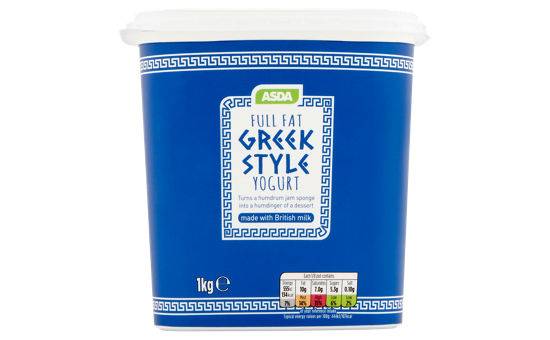 Asda Natural Greek Yogurt 1KG