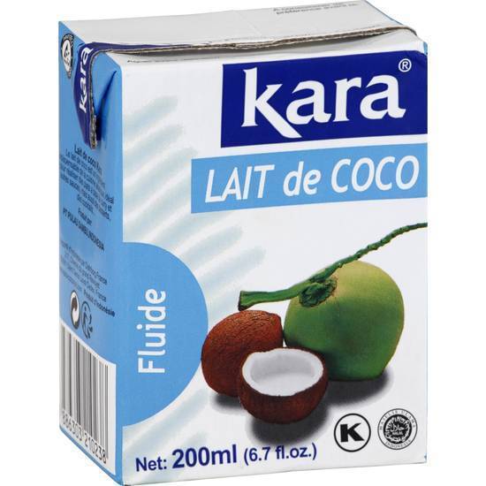 Lait de coco fluide KARA 200ml