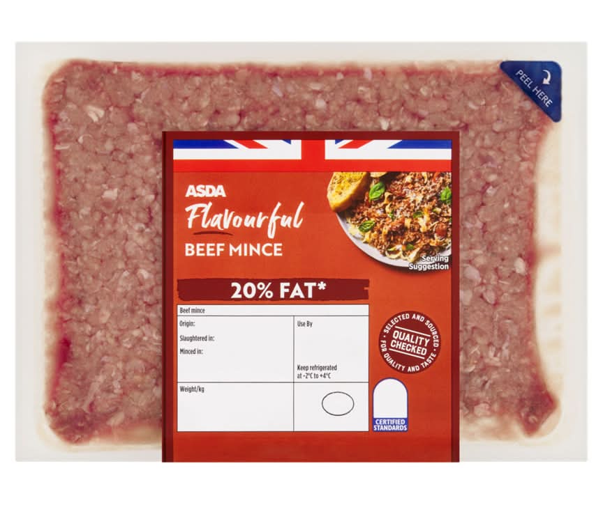 ASDA Flavourful Beef Mince 500g