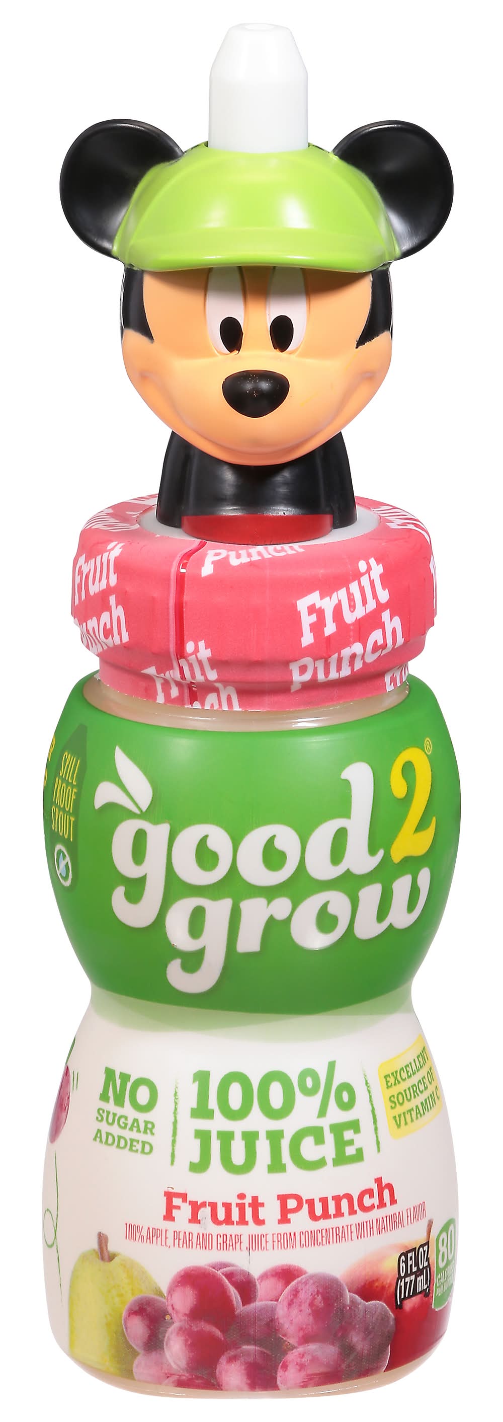 good2grow No Sugar Added 100% Juice, Fruit Punch (6 fl oz)