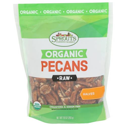Sprouts Organic Raw Pecan Halves