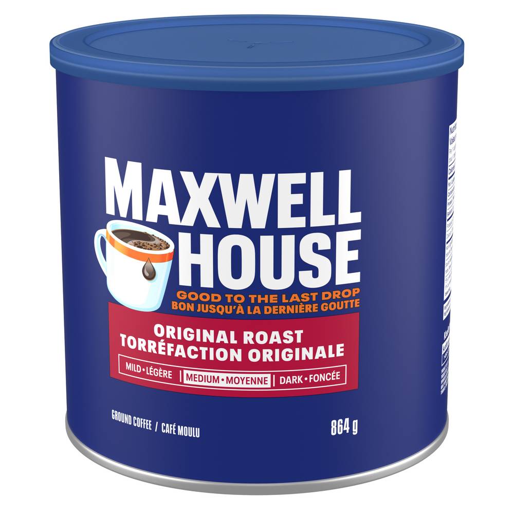 Maxwell House Original Roast Ground Coffee (864 g)