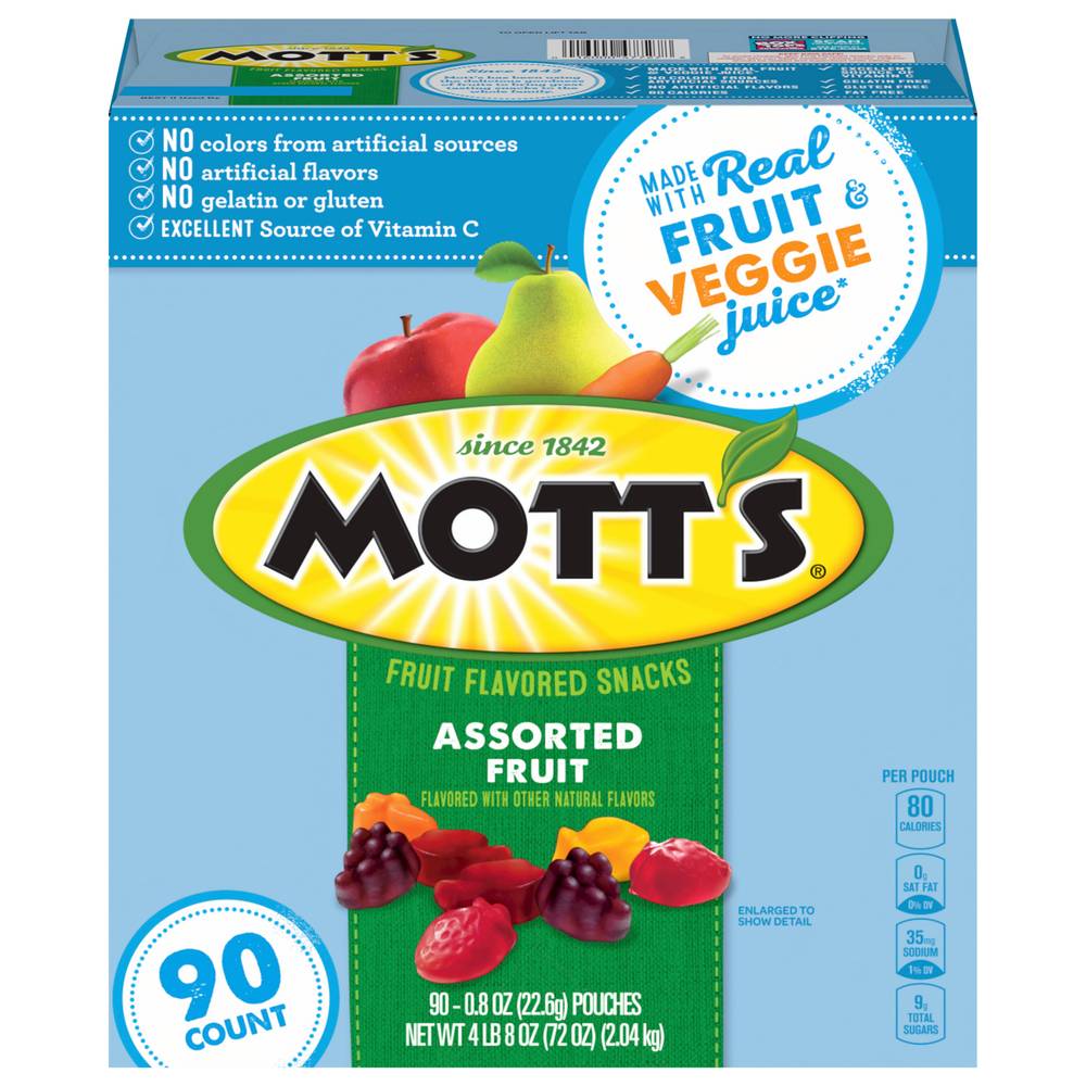 Mott's Medley Assorted Fruit Flavored Snacks (4.5 lbs)