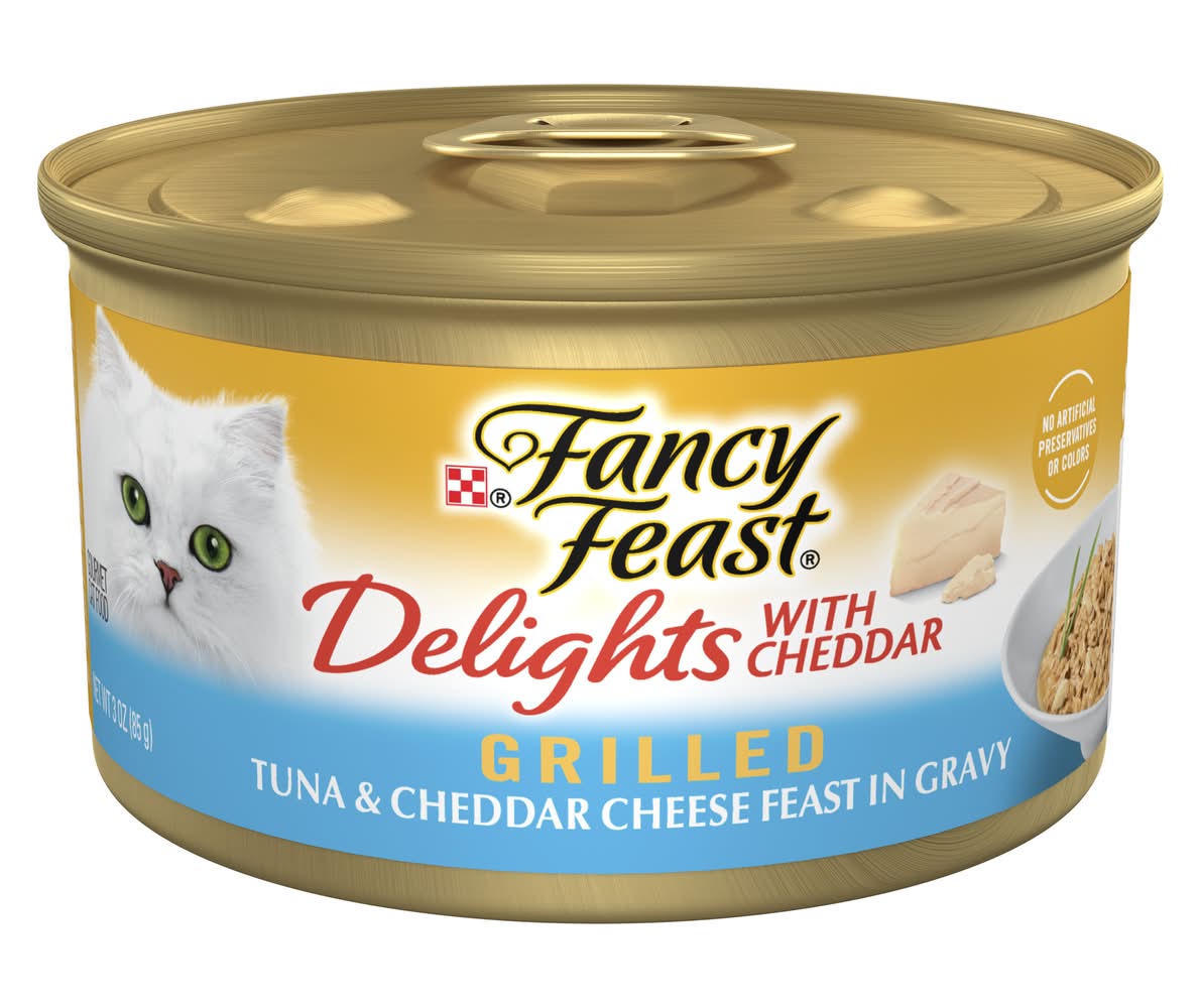 Purina Fancy Feast Grilled Tuna & Cheddar Cat Food (3 oz)