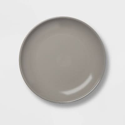 Threshold Dinner Plate Coupe ( gray)(4 ct)