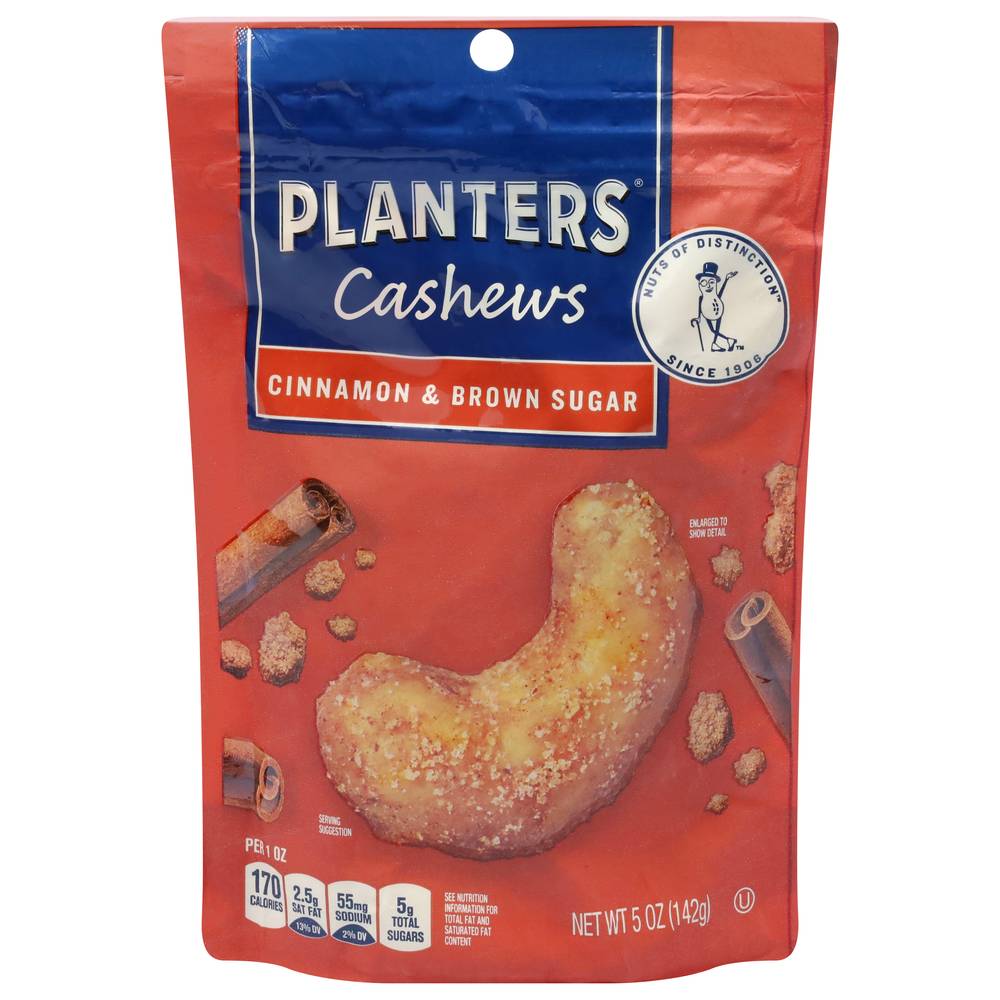 Planters Cashew, Cinnamon-Brown Sugar (5 oz)