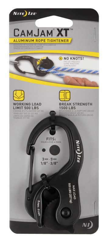 Nite Ize Camjam Xt Aluminum Rope Tightener 500 Lb