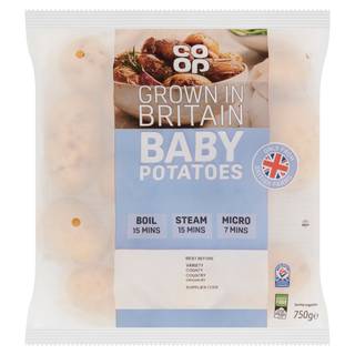 Co-op Baby Potatoes 750g