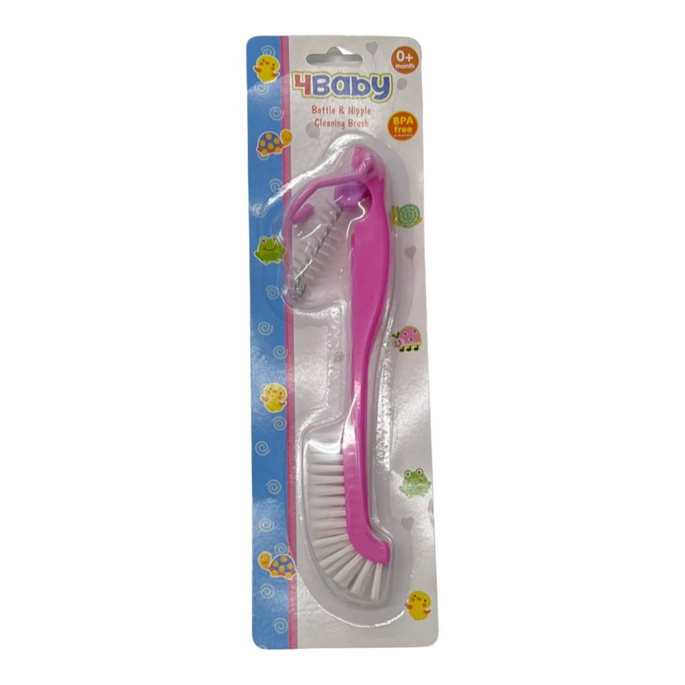 Babyking 2 In 1 Bottle & Nipple Cleansing Brush (8 oz)