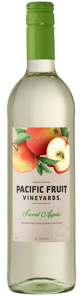 Pacific Fruit Vineyards Fruit Wine, Sweet Apple (750 ml)