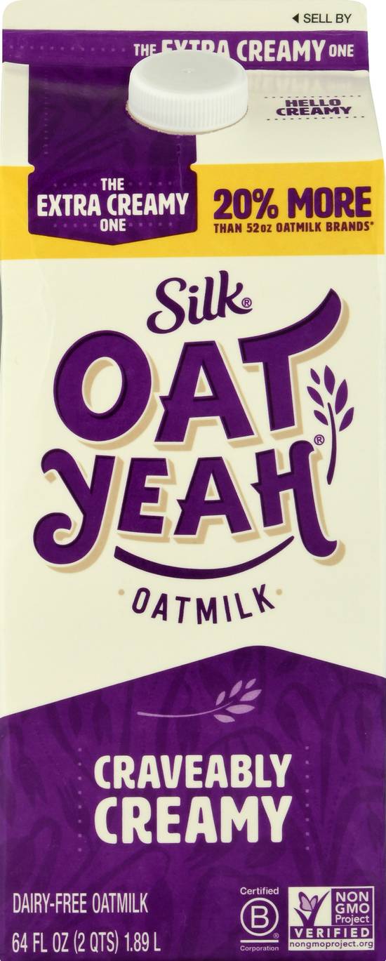 Silk Extra Creamy Oatmilk (64 fl oz)