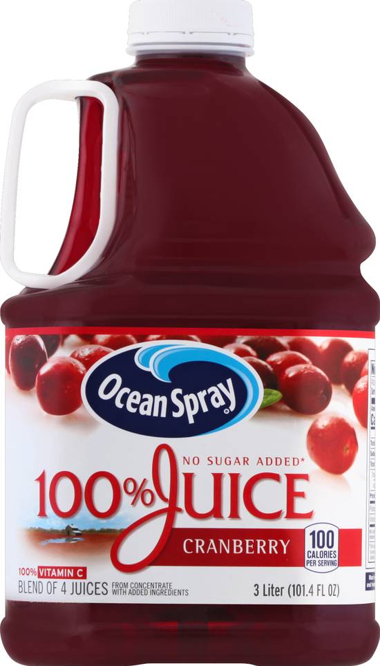 Oceanspray 100% Cranberry Juice (3 L)