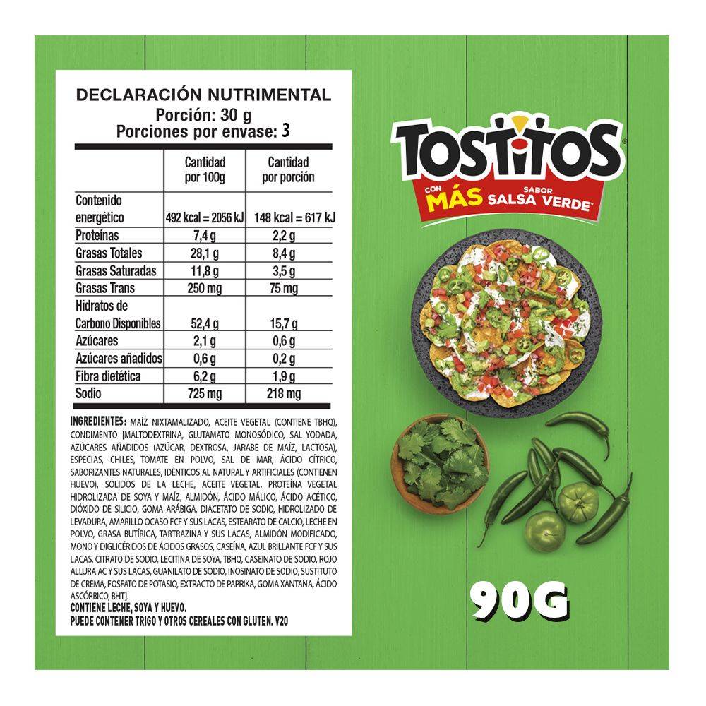 Tostitos Totopos max salsa verde Delivery Near Me Order Online Uber