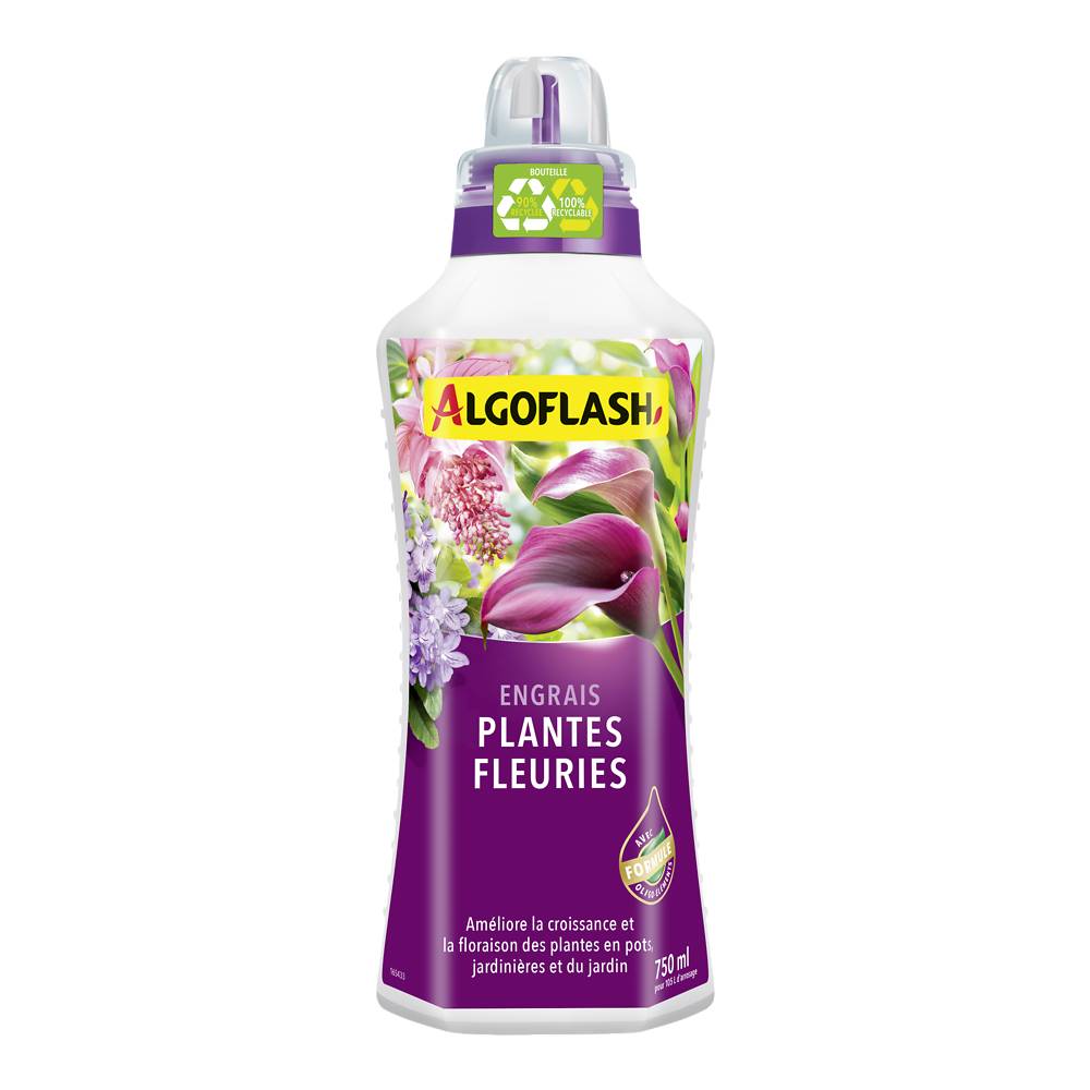 Engrais pour plantes fleuries 750ml - ALGOFLASH