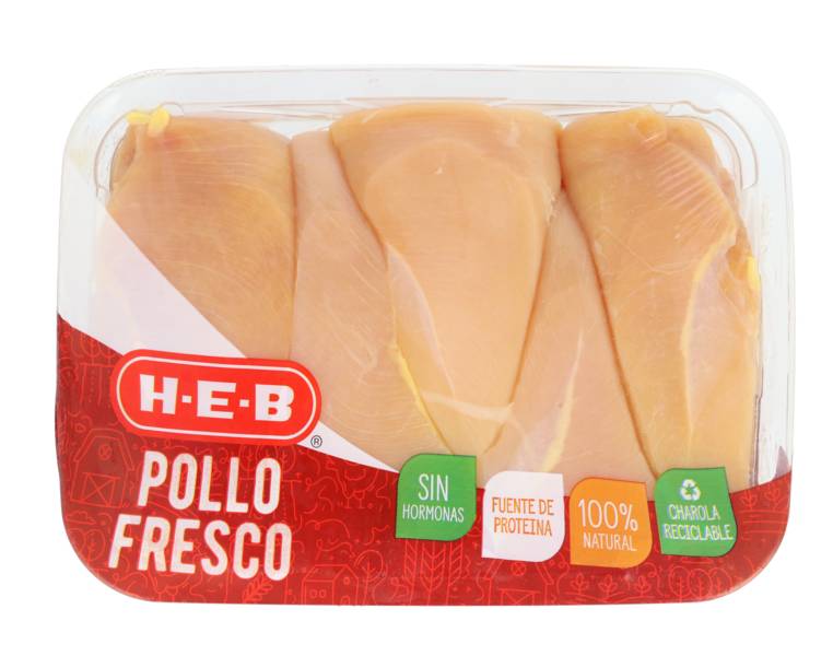 Pechuga sin hueso de pollo amarilla fresca (unidad: 1 kg aprox)